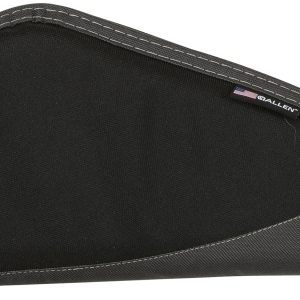 Allen 44411 Deluxe  Handgun Case Black w/Gray Trim, Foam Padding, Non-Absorbent Lining & Lockable Zipper 11" L