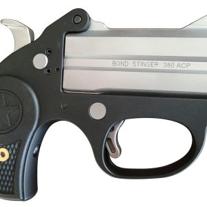 Bond Arms BASL Stinger  380 ACP 2rd 3" Matte Stainless Steel Barrel, Anodized 7075-T6 Aluminum Frame, Rebounding Hammer, Blade Front/Fixed Rear Sights, Rubber Grip, Manual Safety