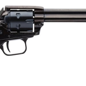 Heritage Mfg RR22B6GOLDUSA Rough Rider  22 LR 6 Shot, 6.50" Black Oxide Steel Barrel, Black Oxide Zinc Alloy Frame, Black Oxide Cylinder, Gold USA Flag Grip, Exposed Hammer