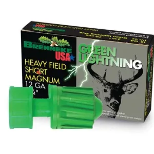 BRENNEKE GREEN LIGHTNING HFSM AMO 12GA 2.75 IN 1 1/4OZ 5-RD