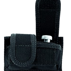 Uncle Mike's 88281 Universal SpeedLoader Mag Pouch Double Black Kodra Nylon Hook & Loop 38 Cal 45 Cal Belts 2.25" Wide