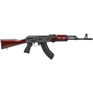 CENTURY ARMS VSKA RIA 7.62X39MM 16.5IN BBL SEMI AUTO 1-30RD POLY MAG DARK RED FURN CHEVRON BRAKE