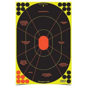 B/C TARGET SHOOT-N-C 12"x18" HANDGUN TRAINER 5 TARGETS ( 6 PER CASE )
