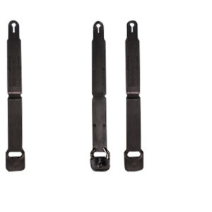 High Speed Gear 91SC12BK MOLLE Clips Short, Black Injection Molded Fits MOLLE (12 Pack)