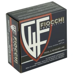FIOCCHI 380 AUTO 90GR XTPHP 25RD BX