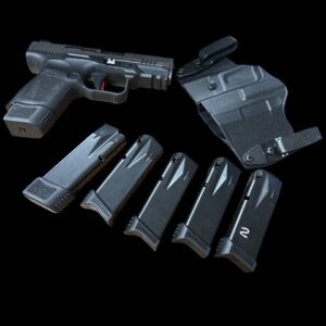 Canik TP9 Elite SC 9mm Pistol with Case Holster and 6 magazines